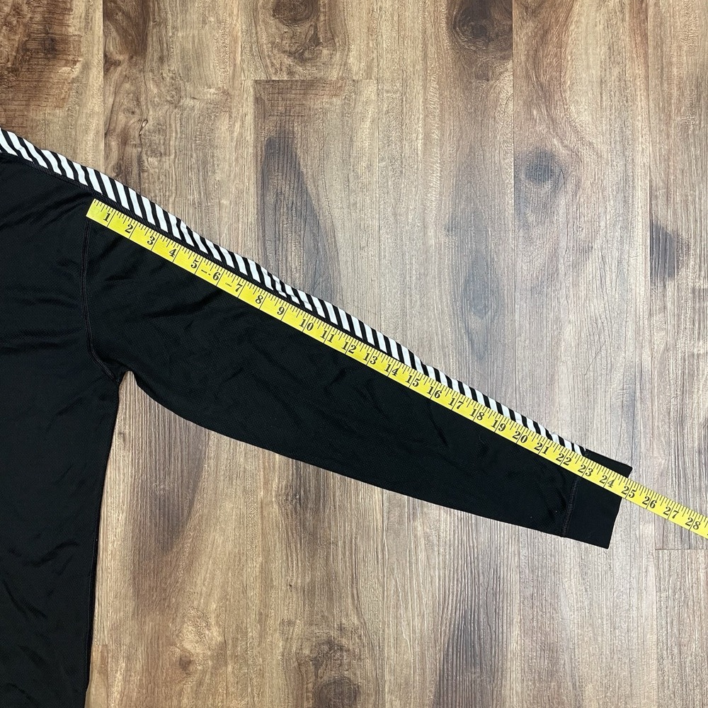 Helly Hansen HH LIFA Stripe Long Sleeve Base Layer Crewneck Shirt Large Black - Picture 7 of 7